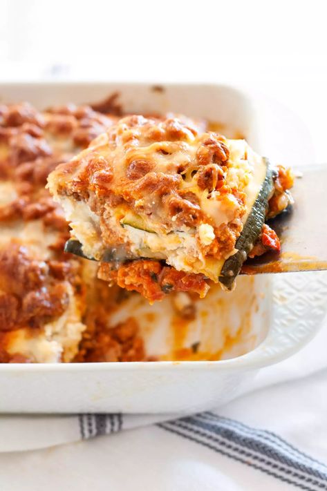 Zucchini Noodle Lasagna, Lasagna With Zucchini Noodles, Sweet Peas And Saffron, Ground Turkey Meal Prep, Turkey Zucchini, Lasagna Recipe With Ricotta, Ricotta Spinach, Ground Turkey Recipes Healthy, Turkey Pasta