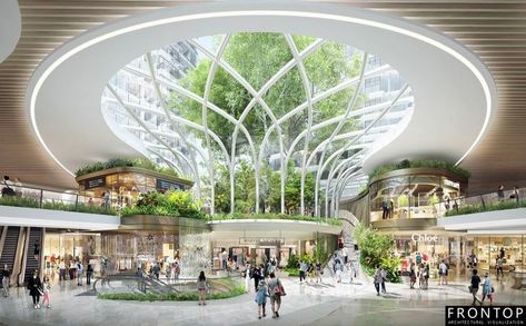 Shopping Mall Design, Mix Use Building, Architecture Concept Diagram, Mall Design, Architecture Design Sketch, Architecture Design Drawing, Architecture Building Design, Architecture Concept Drawings, Hospital Design