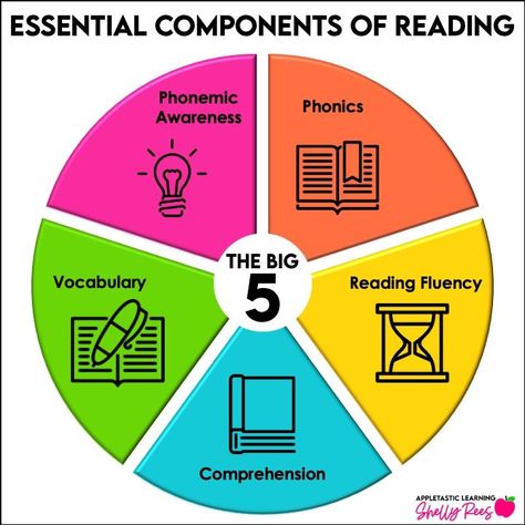 5 Components Of Reading, What Is The Science Of Reading, Science Of Reading 5th Grade, Calm Photos, Classroom Stations, Instructional Activities, Teaching Reading Skills, Decoding Words, Phonemic Awareness Activities