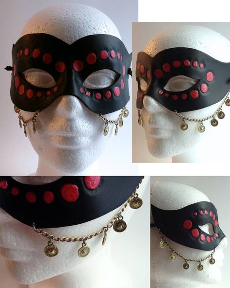 Filipino New Years Eve Mask by Silverman-Workshop on DeviantArt Filipino Mask, Drawing Tuts, New Years Eve Traditions, Mask Style, Oc Stuff, Mask Art, Filipino Culture, Leather Mask, Cool Masks