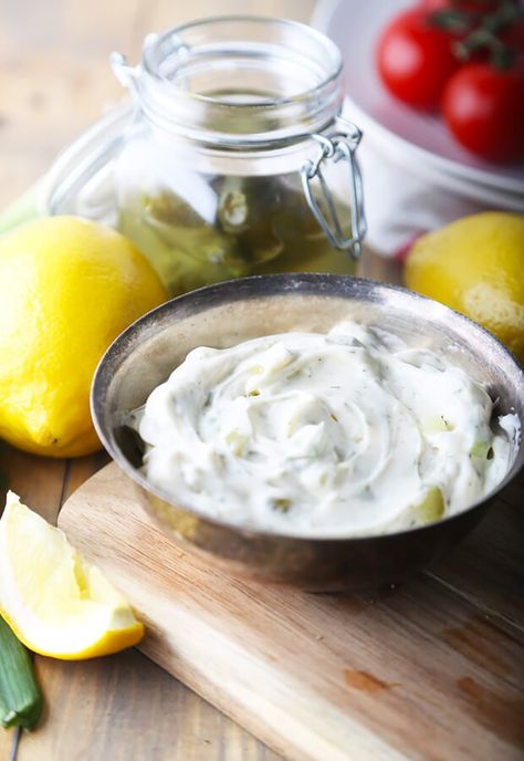 Tangy Low Carb Tartar Sauce | Ruled Me Keto Sauce, Green Meals, Starting Keto Diet, Tartar Sauce, Best Keto Diet, Red Food, Low Carb Yum, Low Carb Keto Recipes, Ketogenic Recipes