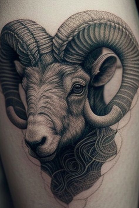 Stunning Ram Tattoo Ideas for a Bold Statement Ram Tattoo For Men, Rams Tattoo, Ram Tattoo Ideas, Ram Tattoos, Boar Tattoo, Wildlife Tattoo, Ram Tattoo, Ram Skull, Aries Tattoo