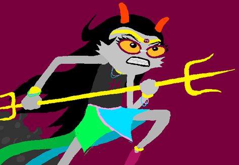 #homestuck Feferi Peixes, Fish Puns, Vast Error, Traditional Witchcraft, About A Boy, Ms Paint, Sea Dweller, Viz Media, Play Together