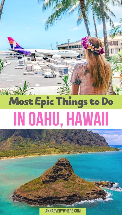 Fun ideas for things to do in Honolulu and the island of Oahu in Hawaii. Waikiki Hawaii Beach, Things To Do In Oahu, North Shore Hawaii, Turtle Bay Resort, Oahu Travel, Hawaii Things To Do, Hawaii Travel Guide, Waikiki Hawaii, North Shore Oahu