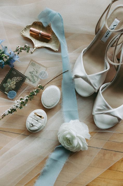 Something Old. Something New. Something Borrowed. Something Blue. ✨💙 Does anyone follow this tradition anymore? If you did this at your wedding, what did you incorporate into your big day? I had a piece of my mother's wedding dress sewn into the inside of my wedding dress! 💖 . . . Planning & Coordination: @petalandpopweddings Photographer: @meganbadiaphotography HMU: @paige_jones06, @kellyinsinga Florals: @flowergalaxyua Venue: @darbyhousefarm . . . wedding planner wedding coordinator col... Wedding Something Old New Borrowed Blue, Something Old New Borrowed And Blue, Something Borrowed Wedding, Wedding Something Old, Old New Borrowed Blue, Sewing Wedding Dress, My Wedding Dress, Something Old Something New, Mother Wedding Dress