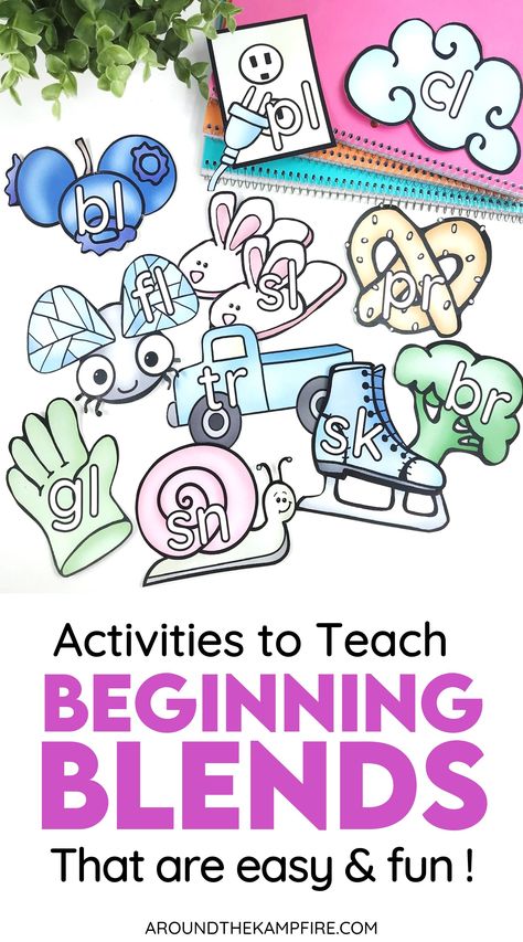 beginning blends sorting cards Blends Anchor Chart First Grade, Blending Words Activities, Blends Anchor Chart, Initial Blends, Consonant Blends Activities, Initial Consonant Blends, Anchor Charts First Grade, S Blends, Blends Activities