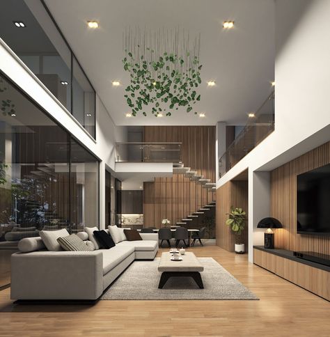 Modern House Inside Design, Villa Living Room Design Modern, Minimalis House Interior, Luxury Modern Homes Interior, New Modern House Design Interior, Small Luxurious House, Luxury House Inside, Mansion Interior Modern, Contemporary House Design Interior