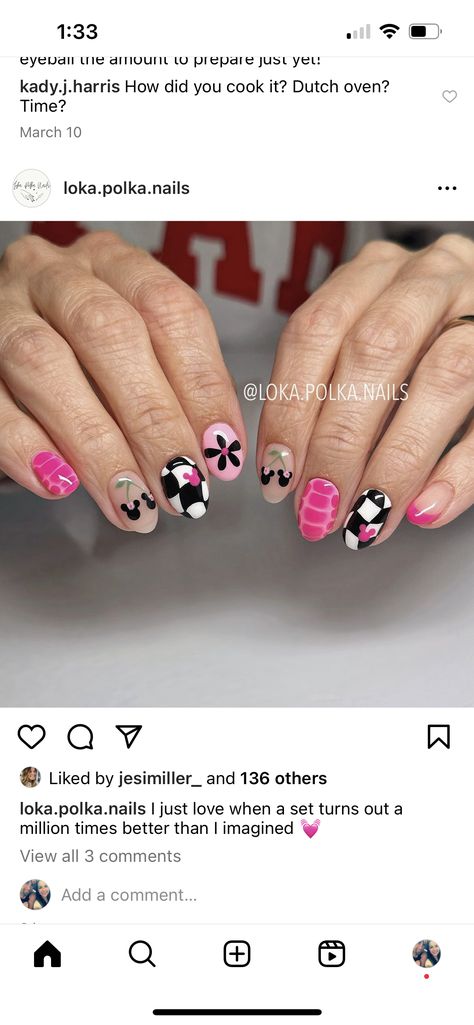 Pixar Nails Short, Tokyo Disney Nails, Disney Food Nails, Retro Disney Nails, Modern Disney Nails, Trendy Disney Nails, Small World Nails, Dark Disney Nails, Hidden Mickey Nails