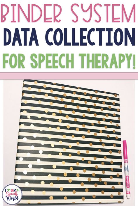 SLP data collection using a binder system for organization School Slp Organization, Iep Data Collection Organization, Slp Data Collection Sheets, Speech Data Collection Sheets, Binder System, Speech Therapy Data Collection, Slp Organization, Articulation Games, Slp Materials