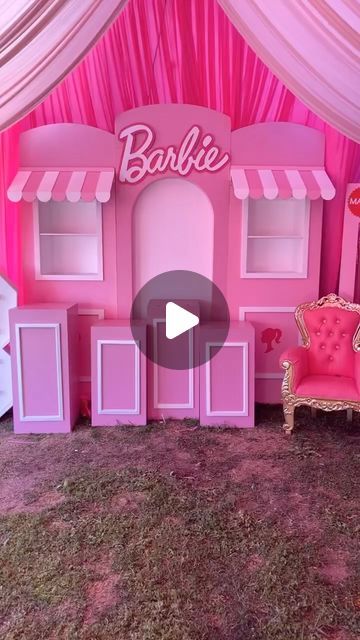 Diy Barbie Party, Diy Barbie Party Decorations, Barbie Birthday Party Ideas Decoration, Birthday Party Ideas Decoration, Barbie Birthday Party Ideas, Party Ideas Decoration, 2023 Barbie, Barbie Party Decorations, Toddler Birthday Party