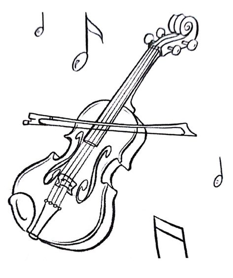 Violin Drawing Easy, Violin Drawing, Simple Sketches, Violin Design, Violin Sheet, Coloring Pages Free Printable, Aspiring Artist, Art Idea, Sketches Easy