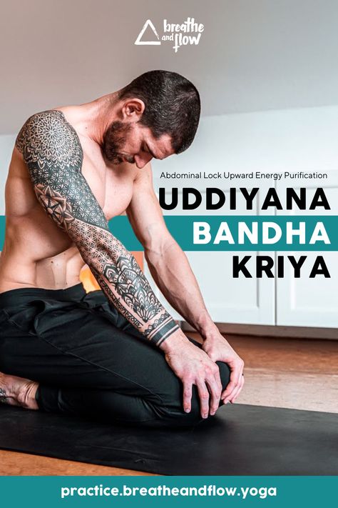 In this video Flo is guiding you through uddiyana bandha kriya, which is one of the three locks in your body and said to be the pre-nauli kriya. Uddiyana bandha helps regulate the upward energy from mula banda as well as the downward energy from jalandara bandha. Doing this exercise you will likely will cleansed, purified, energizes and focused. Flo practices this every morning as part of his breathwork (pranayama) practice.  #breathwork #pranayama Nauli Kriya, Uddiyana Bandha, Kriya Yoga Techniques, Mula Bandha, Bandha Yoga, 26 Poses Of Bikram Yoga, Benefits Of Bikram Yoga, Dharana Yoga, Pranayama