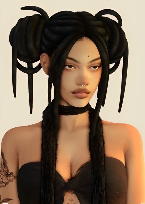 Sims 4 Afro Hair, Sims 4 Black Hair, Hallowen Ideas, Sims 4 Anime, Pelo Sims, My Sims, The Sims 4 Packs, Sims 4 Mm Cc, Sims 4 Body Mods