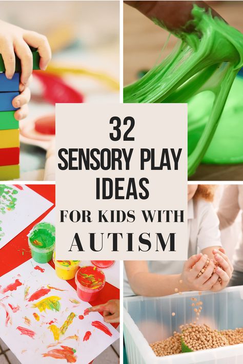 Asd Activities, Play Ideas For Kids, Sensory Play Activities, Sensory Play Ideas, Sensory Crafts, Sensory Activities Toddlers, Kids Sensory, Play Ideas, Sensory Activities