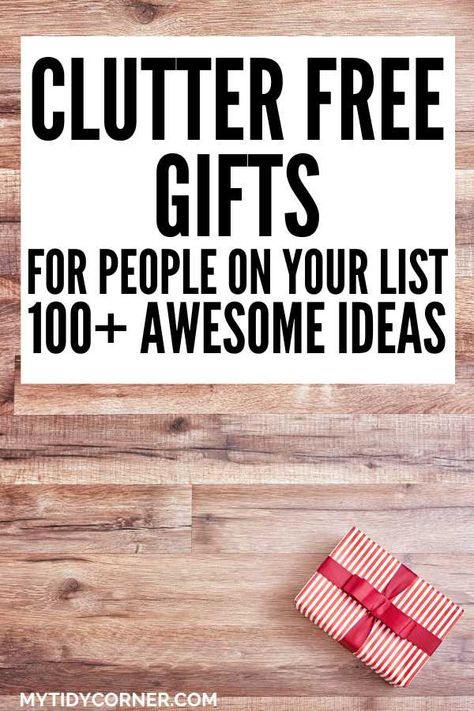 Gift Ideas For Family Friends, Gift Ideas For Someone Who Has It All, Gifts For People You Dont Know Well, Wishlist For Women, What Do I Want For Christmas, Gifts For Someone Who Has Everything, Clutter Free Christmas Gift Ideas, Clutter Free Gifts, Free Gifts For Husband