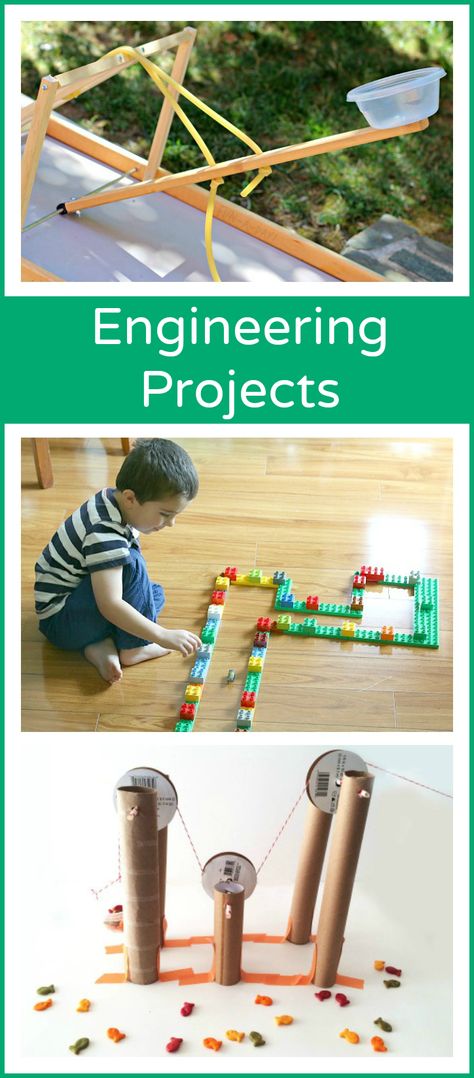 Engineering Activities for Kids - an awesome collection of ideas for children to try! 3rd Grade Engineering Projects, Construction Projects For Kids, Inventions For Kids Projects, Kids Building Projects, Kids Engineering Projects, Engineering Projects For Kids, Engineering Activities For Kids, Simple Machine Projects, Brain Craft