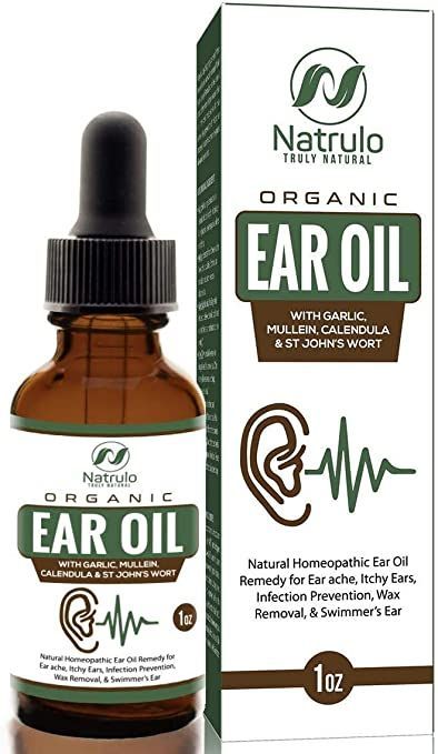 Organic Ear Oil for Ear Infections – Natural Eardrops for Infection Prevention, Swimmer's Ear & Wax Removal – Adults, Baby, Children, Pets Earache Remedy – with Mullein, Garlic, Calendula, Made in USA Ear Ache Relief, Earache Remedies, Clogged Ears, Ear Oil, Swimmers Ear, Baby Cough Remedies, Homemade Cough Remedies, Itchy Ears, Ear Ache