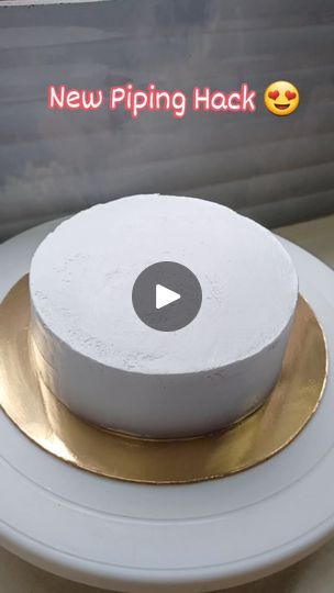 654K views · 4.3K reactions | See What A Cool Design I Made with This Piping Hack😍💫🫶|Cake Design ❤️🔥 #mydreamcakery #simplecakes #trend #FacebookPage #cakeforgirls #caketutorial #cake #birthdaycake #tutorial #CakeDesign #anniversarycake #pipinghack | My Dream Cakery | Swansea · Good Wins