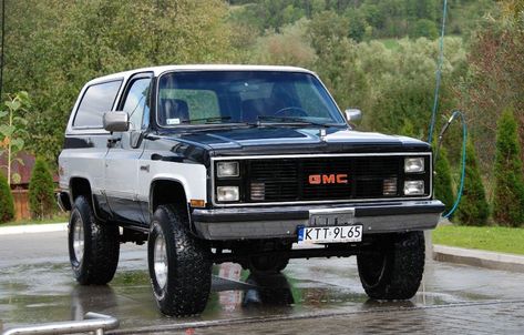 Gmc Jimmy, Gmc Acadia At4, 1972 Gmc Truck, 1985 Chevy Blazer K5, Gmc Jimmy 4x4 K5 Blazer, 1980 Square Body Chevy, K5 Blazer, Vintage Campers Trailers, Square Body