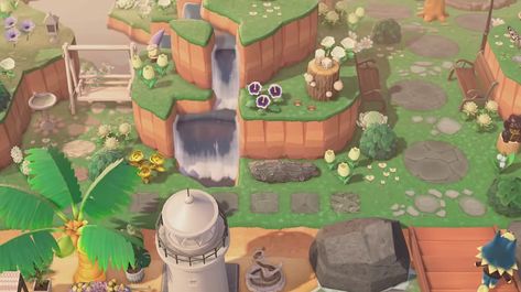 10 Best Island Entrance Design Ideas In Animal Crossing New Horizons - How To Design Your Island Entrance & Entryway Acnh Island Entrance, Acnh Island Entrance Ideas, Acnh Entrance, Cute Animal Crossing, Entrance Ideas Entryway, Entrance Design Ideas, Ac Codes, Ac Ideas, Plaza Design