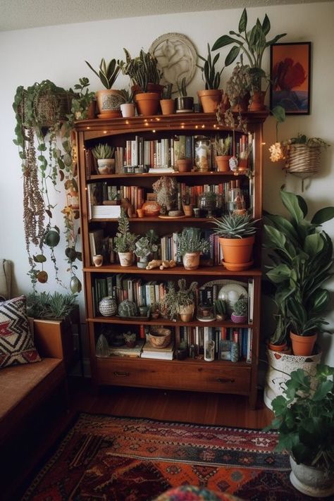 Lots Of Plants, Apartment Decor Inspiration, Home Decorating Ideas, Dream Room Inspiration, Decoration Inspiration, Living Room Inspo, Dream House Decor, Room Aesthetic, Aesthetic Room Decor