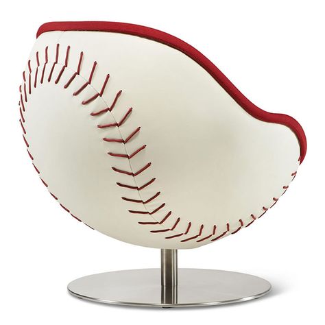 Baseball Chairs Furniture, Baseball Bed For Boys, Baseball Chair, Baseball Dugout Bed, Baseball Furniture, Baseball Bed, Twin Room, Jellyfish Light, Sport Chair