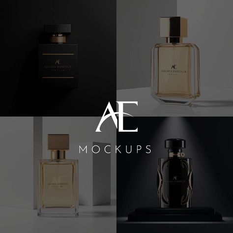 Aroma Essence mockups 🖤 Perfume brand logo design concept by VI&W . . . . . . . . . . #visualidentity #visualidentitydesign #viwdesign #visualidentitydesigner #ᴠɪsᴜᴀʟɪᴅᴇɴᴛɪᴛʏ #design #logo #logodesigner #logodesigns #logotype #logoinspirations #logoservice #graphicdesign #designlogo #branding #brandingdesign #brandingagency #branddesign #perfumedesign #perfumedesignconcept #perfumebranddesign #perfumelogodesigner #perfumelogo #mockup #mockupdesign #logomockupdesign #logomockup #perfumemo... Perfume Logo, Branding Portfolio, Perfume Design, Visual Identity Design, Perfume Brands, Logo Mockup, Branding Agency, Branding Design Logo, Visual Identity