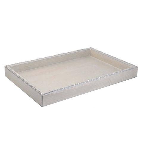 White tray decor