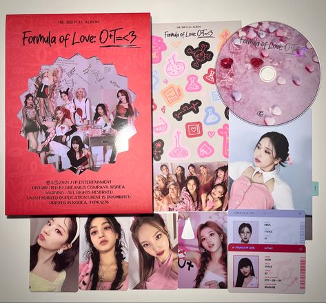 twice formula of love (break it ver.) Twice Formula Of Love, Formula Of Love, Twice Album, Kpop Albums, Kpop Album, Pop Albums, Kpop Merchandise, Set Me Free, Kpop Aesthetic