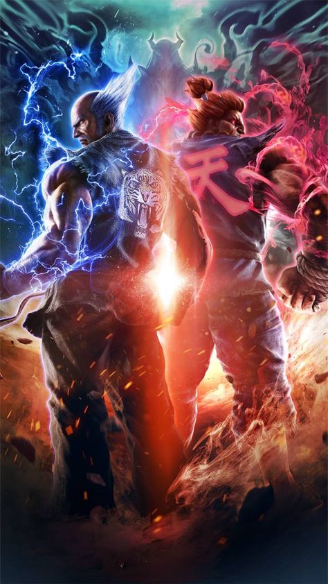 tekken 7 wallpaper by nijagamer - 08 - Free on ZEDGE™ Street Fighter Wallpaper, Tekken Wallpaper, Akuma Street Fighter, Street Fighter Tekken, Ryu Street Fighter, Tekken 7, Street Fighter Art, Bandai Namco Entertainment, Elder Scrolls Online