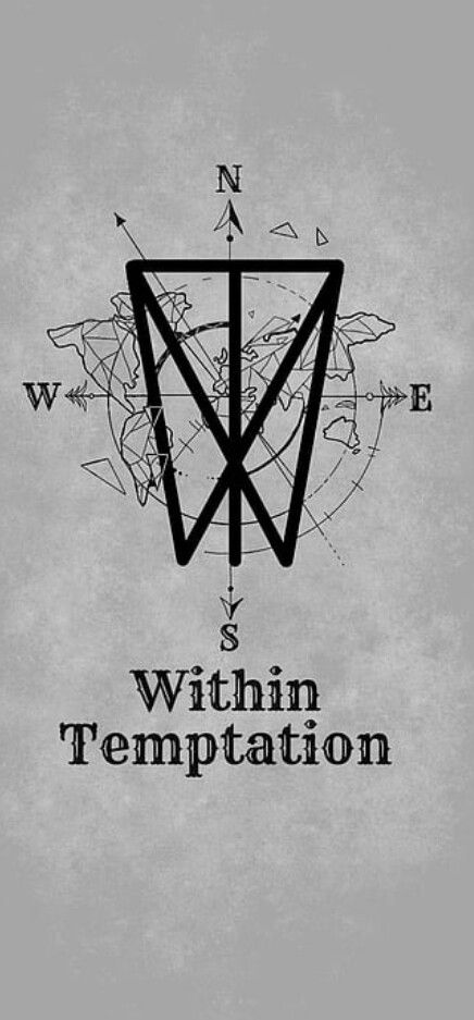 Temptation Tattoo, Within Temptation, Compass Tattoo, Tattoos, Quick Saves, Art