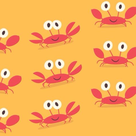 It's Friday! #viernes #friday #loop #toonboom #toonboomharmony Crab Cartoon, Crab Illustration, Crab Art, Scandinavian Folk Art, Motion Design Animation, Motion Graphics Animation, Game Character Design, Creative Packaging, Kids Prints