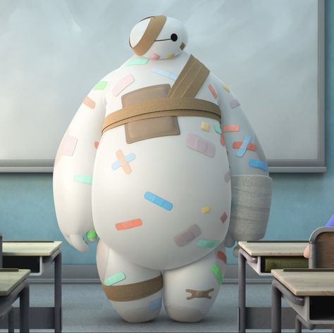 Big Hero 6 Pfp, Baymax Series, Baymax Pfp, Baymax Drawing, Bay Max, Baymax Big Hero 6, Joey Chou, Cartoons Dancing, Cute Disney Drawings