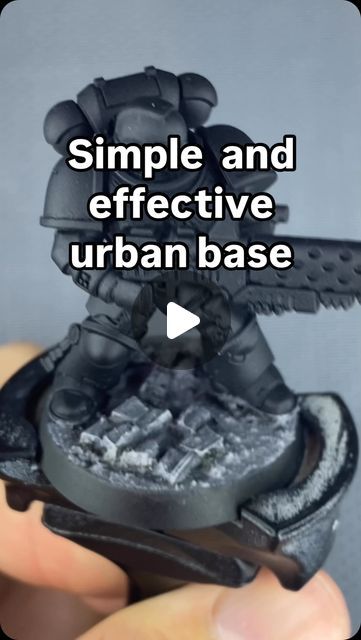 Petrus on Instagram: "Hello everyone! 😁 Today I just wanted to do something different and share a quick guide of how I’m planning to base some of my miniatures with a simple but very effective urban base! 😁  As always, thanks a lot for your support and don’t forget to check my Youtube Channel! 😁  #warhammer #warhammer40k #40k #miniatures #warhammercommunity #warhammer40000 #miniaturepainting #citadel #citadelpaints #blacktemplars #blacktemplars40k #SpaceMarine #blacktemplar #Miniature #warhammerpainting #paint #painting #miniaturebasing #castellanpetrus" Miniature Bases Warhammer 40k, Warhammer Bases, Warhammer Terrain, Miniature Bases, Do Something Different, 40k Miniatures, Wargaming Terrain, Thanks A Lot, Miniature Wargaming