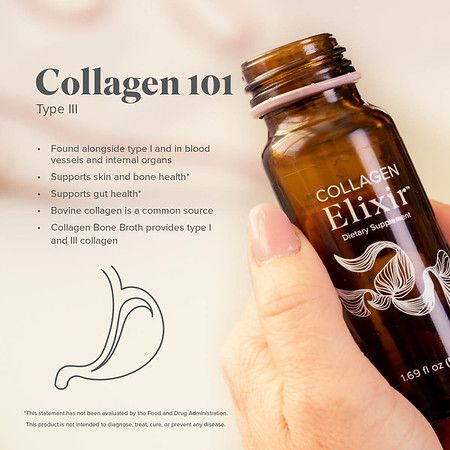 U.S. - Collagen Elixir - Isagenix Collagen Elixir, Social Media Branding Design, Isagenix, Bone Broth, Bone Health, Starbucks Iced Coffee Bottle, Blood Vessels, Coffee Bottle, Gut Health