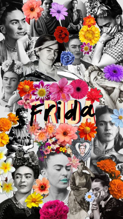 #fridakhalo #wallpaper #vibes #vintage Wallpaper Vibes, Buddha Art Drawing, Frida Art, Frida Kahlo Art, Disney Collage, Art Deco Wallpaper, Abstract Iphone Wallpaper, Mexican Artists, Buddha Art