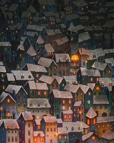 And “December” for my 2024 Calendar Tomorrow I will be sharing the cover!! Already working on it 👀 . #illustration #artwork #drawing… | Instagram Francisco Fonseca, Winter Christmas Scenes, Photo Arts, House Illustration, Cityscape Art, City Illustration, 2024 Calendar, Naive Art, Dreamy Art