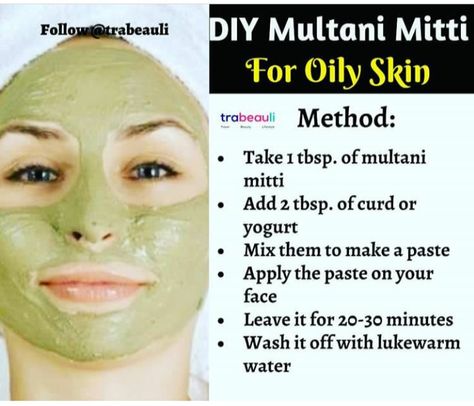 Multani Mitti Benefits For Skin, Remedies For Oily Skin, Multani Mitti Face Pack, Oily Skin Face, Oily Skin Remedy, Multani Mitti, Oily Face, Clear Healthy Skin, Tan Removal