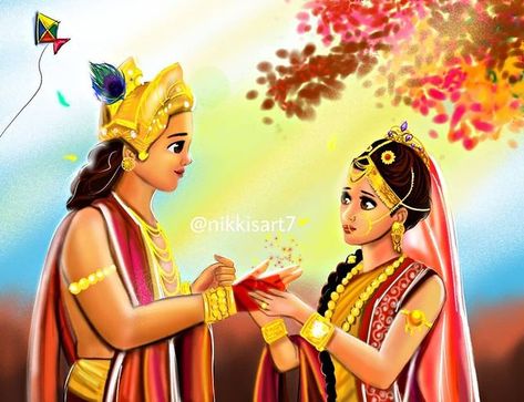 NIKKI 🌈 (@nikkisart7) • Instagram photos and videos Draupadi And Krishna, Krishna, Google Search, Instagram Photos, Instagram