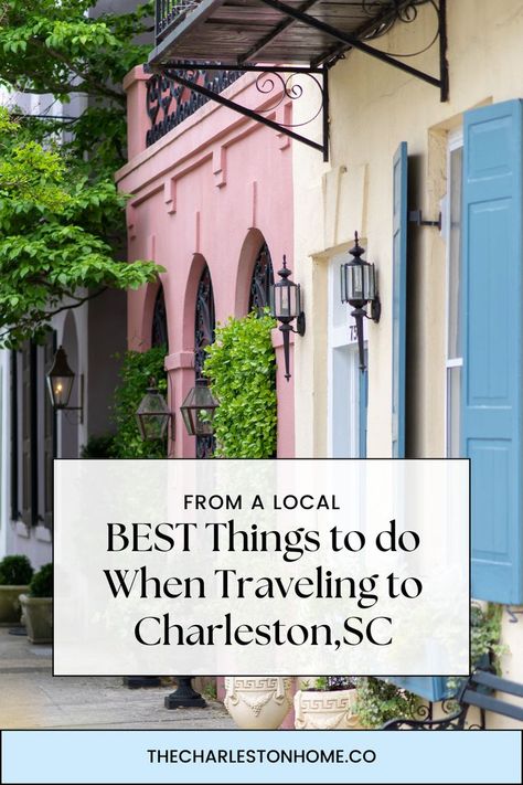 best things to do and places to see when traveling to charleston SC Charleston Sc Restaurants, Charleston Homes, Charleston South Carolina, Charleston Sc, Charleston, South Carolina, Places To See, My Blog, Things To Do