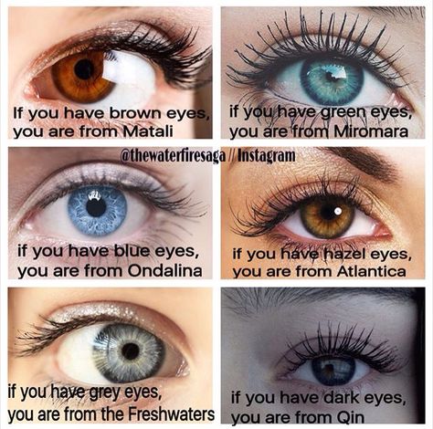 Where are you from? I am either ondalina or freshwater because I have steel blue eyes Waterfire Saga, Colour Eyes, Steel Blue Eyes, Mermaid Movies, Mermaid Stuff, Fav Books, Mermaid Aesthetic, The Best Series Ever, Green Eye