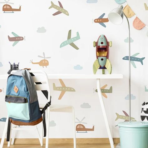 Transportation Wall Decals – Project Nursery Cloud Decal, Wall Decals Nursery, Cloud Wall Decal, Airplane Wall, Kids Room Decals, Fabric Wall Decals, Room Decals, Removable Wall Stickers, Nursery Wall Decals