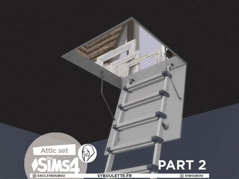 The Sims Resource - Patreon release - Attic set part 2