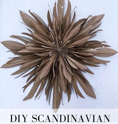 Scandi Paper Stars Diy, Scandinavian Christmas Stars Diy, Swedish Christmas Star, Scandinavian Christmas Star Diy, Scandinavian Crafts Diy, Paper Star Christmas Tree, Tissue Paper Stars, Scandinavian Paper Stars Diy, Paper Star Diy Christmas