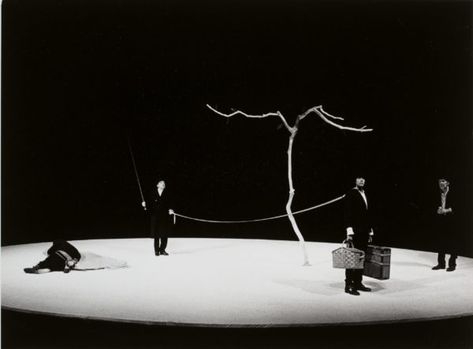 Waiting For Godot, Life In Paris, Theatre Of The Absurd, Pina Bausch, Set Design Theatre, Stage Set Design, Samuel Beckett, Architecture Tattoo, Theatre Design