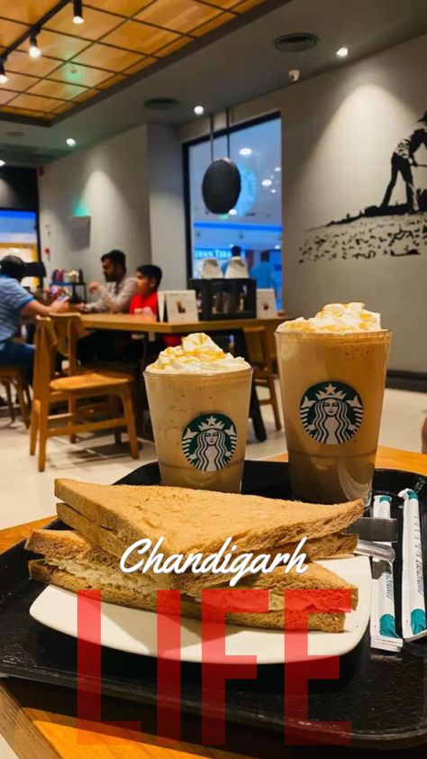 Starbucks Chandigarh, Chandigarh Snapchat Story, Social Hacks, Fake Photo Sick, Short Coffin Nails Designs, Night Bike Ride, Female Clothes Outfits, Snap Story, Food Captions