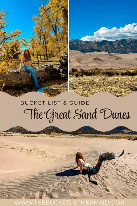 Great Sand Dunes: Ultimate Guide for Your Bucket List Sand Dunes Colorado, Sand Sled, Adventure With Friends, Bucket List Adventure, Completed Bucket List, Great Sand Dunes National Park, Great Sand Dunes, Explore Colorado, Sand Dunes National Park