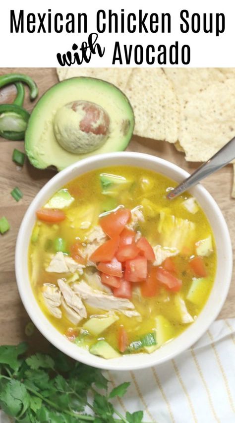 Spinage Dip, Mexican Chicken Rice Soup, Mexican Chicken Rice, Mexican Chicken Tacos, Mexican Chicken Soup, Best Chicken Noodle Soup, Mexican Soup Recipes, Mexican Chicken And Rice, Mexican Soup Chicken