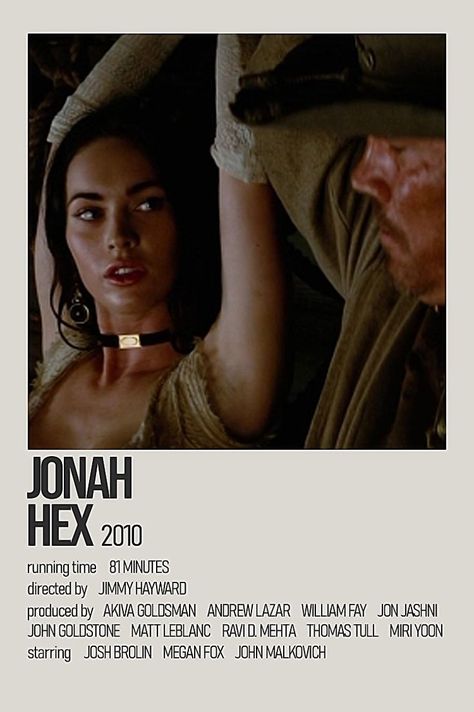 Jonah Hex Movie, Jonah Hex, Movie Character Posters, Romcom Movies, Film Recommendations, Movies To Watch Teenagers, Netflix Subscription, Movie Hacks, Movie To Watch List