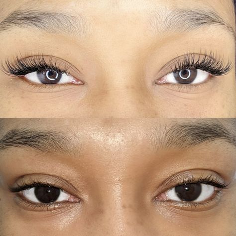 Classic Lash Extensions Before After, Natural Cat Eye Classic Lash Extensions, Short Classic Cat Eye Lash Extensions, Individual Lashes Short, Short Natural Cat Eye Lash Extensions, Short Natural Lash Extensions Black Women, Classic Natural Eyelash Extensions Short, Pretty Lash Extensions Natural, Natural Strip Lashes